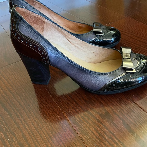 Hispanitas Block heel pumps made in Spain - Picture 6 of 16